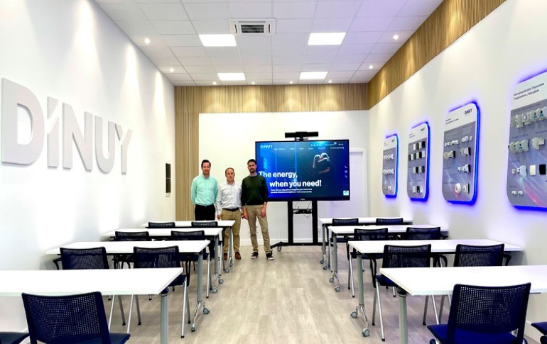 DINUY inaugura un nuevo espacio showroom y sala de formación  para sus clientes