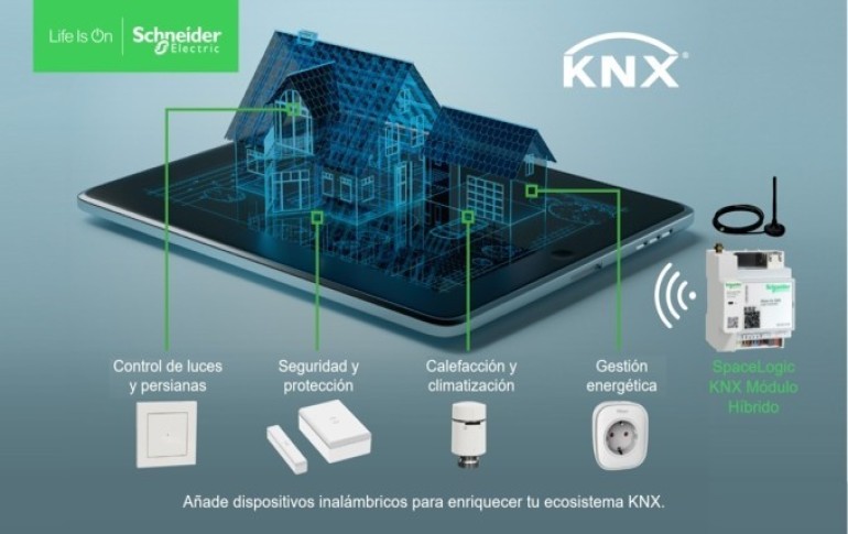 Schneider Electric revoluciona las instalaciones KNX con el nuevo Módulo Híbrido SpaceLogic KNX