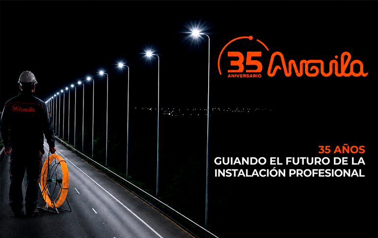 ANGUILA celebra 35 años acompañando a los profesionales de la instalación con soluciones fiables y eficientes