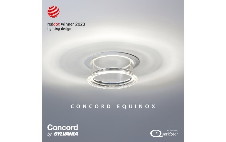 Sylvania ha ganado el Red Dot Design Award con Concord Equinox