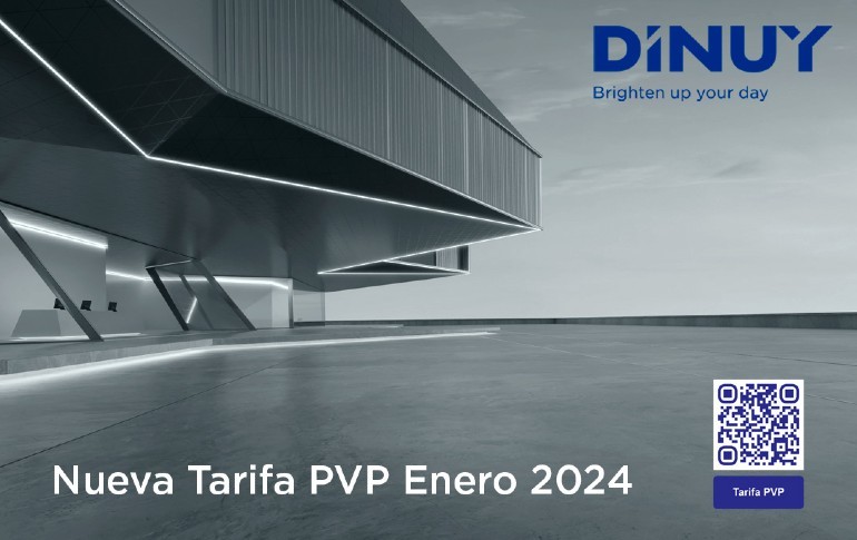 DINUY presenta su nueva tarifa 2024 con entrada en vigor el 2 de  enero
