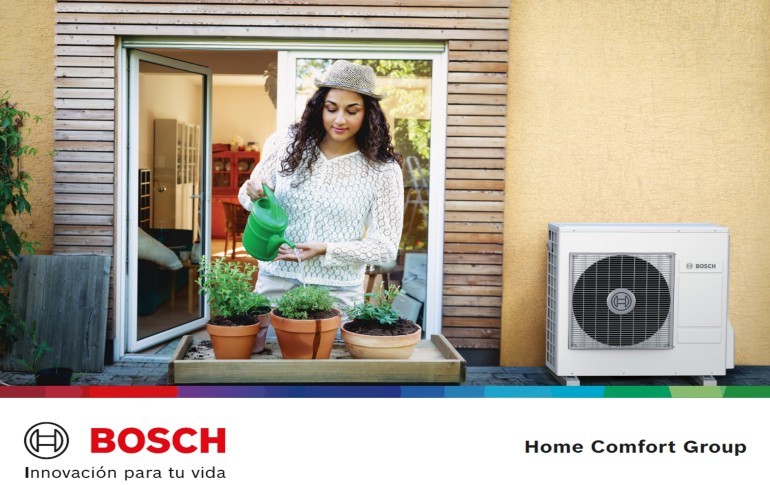 Bosch apuesta por las bombas de calor como la clave para cumplir los objetivos climáticos