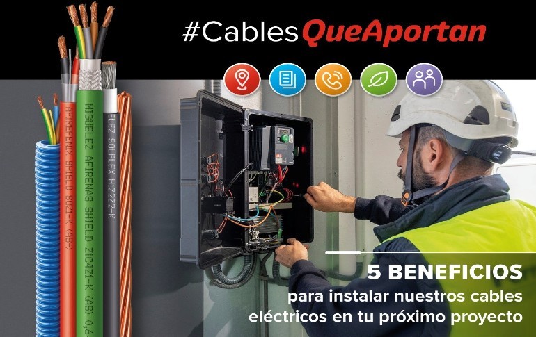 Nueva campaña de Miguélez #CablesQueAportan