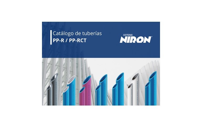 Italsan presenta el nuevo catálogo de sistemas de tuberías de poliproleno Niron