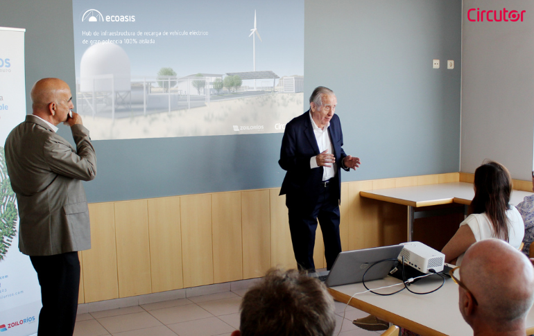 CIRCUTOR presenta ECOASIS como solución clave para la recarga ultra rápida sin conexión a la red eléctrica