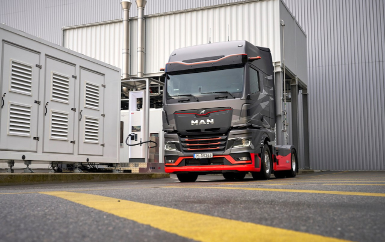 ABB E-mobility y MAN inauguran la primera estación de carga de megavatios en E-Truck