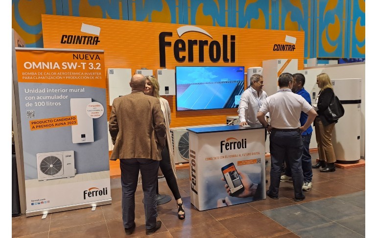 Destacada presencia de Ferroli en los AÚNA Partner Days, presentando innovadoras soluciones de climatización