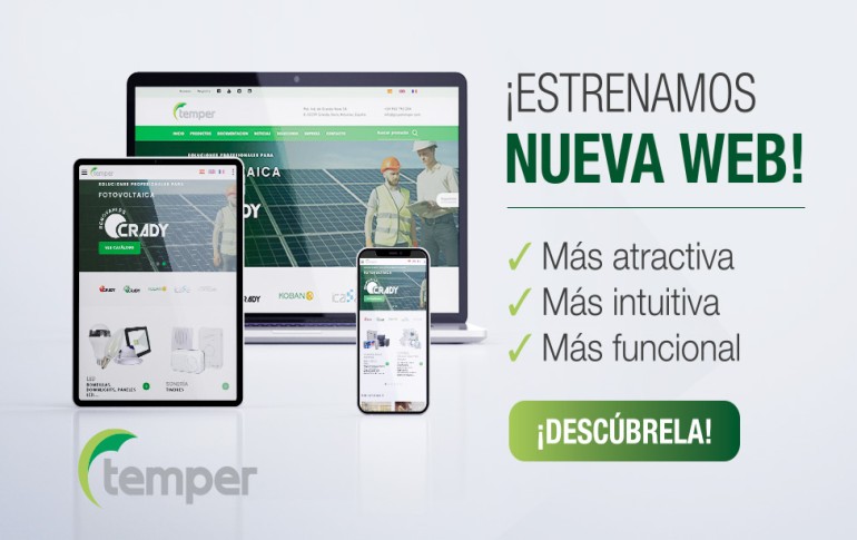 ¡TEMPER estrena nueva WEB!