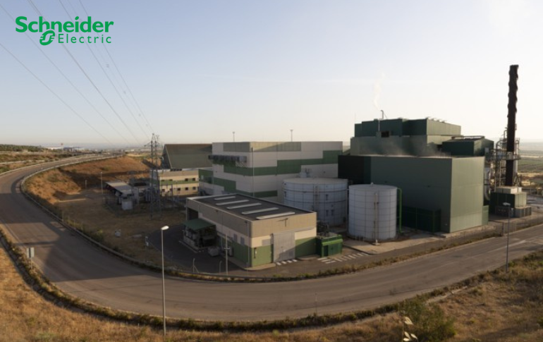 Schneider Electric impulsa junto a Magnon la eficiencia y sostenibilidad de la planta de biomasa de Mérida con su tecnología APC