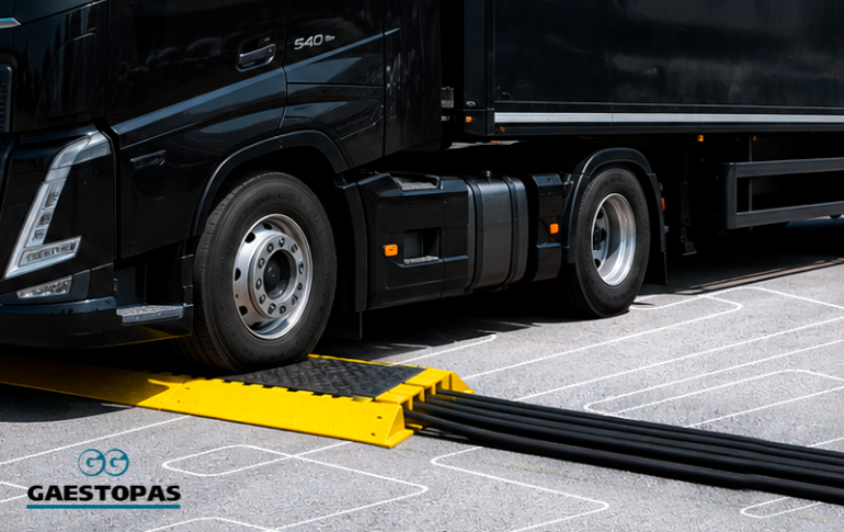 GAESTOPAS refuerza la seguridad del cableado en eventos con sus puentes salvacables