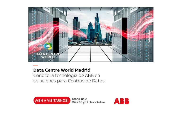 ABB presentará en Data Centre World 2024 soluciones orientadas a centros de datos eficientes