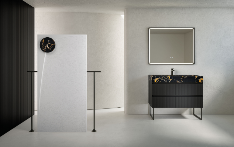 FIORA: el plato de ducha Wave diseñado con Yonoh recibe los premios Archiproducts Design Award 2025 e iF DESIGN AWARD 2025