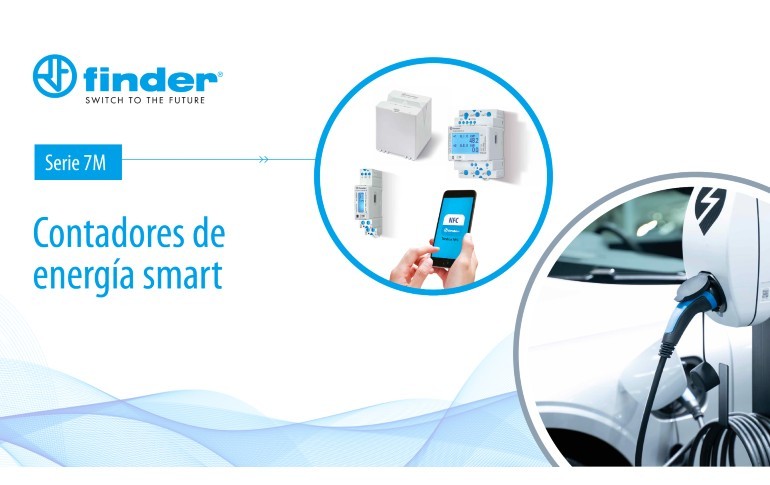 FINDER te presenta las soluciones para sistemas de recarga de vehículos eléctricos