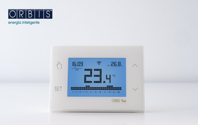 ORBIS lanza la gama de cronotermostatos TUO como continuidad a su gama especializada de control de clima y ahorro energético