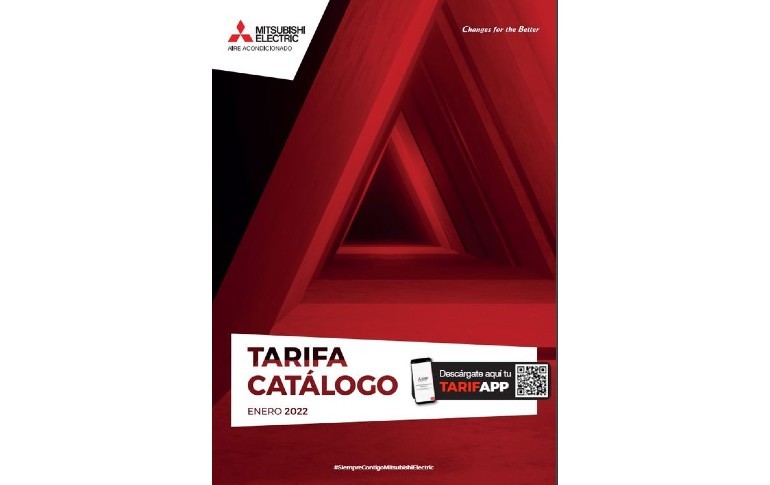 Nueva tarifa catálogo enero 2022 de MITSUBISHI ELECTRIC