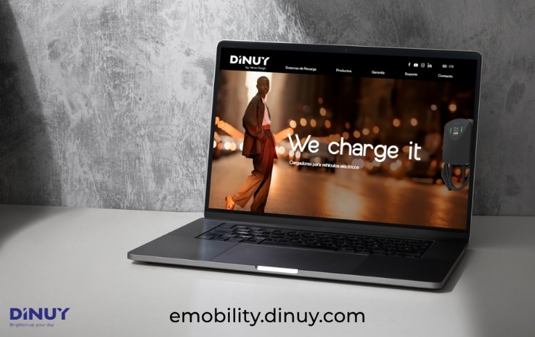 DINUY lanza su nueva plataforma emobility.dinuy.com para impulsar soluciones de recarga eléctrica