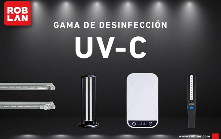 Gama de desinfección UV-C de Roblan