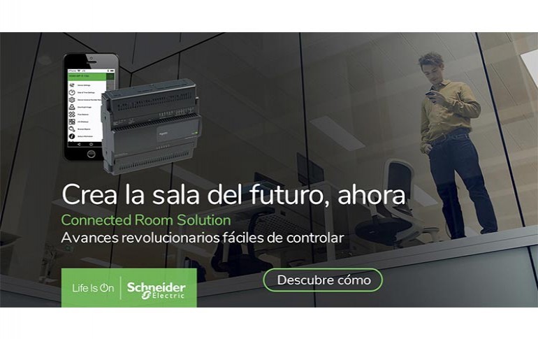 Edificios y hoteles para el futuro con Connected Room Solution de Schneider