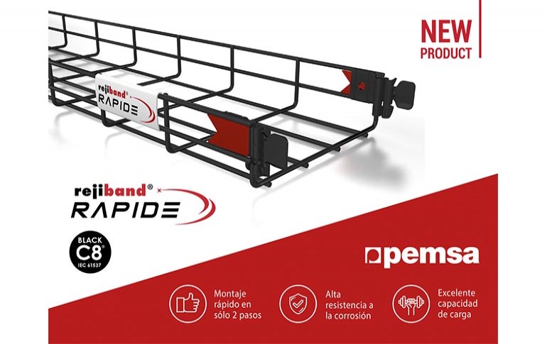 Rejiband Rapide Black C8, la nueva bandeja de Pemsa