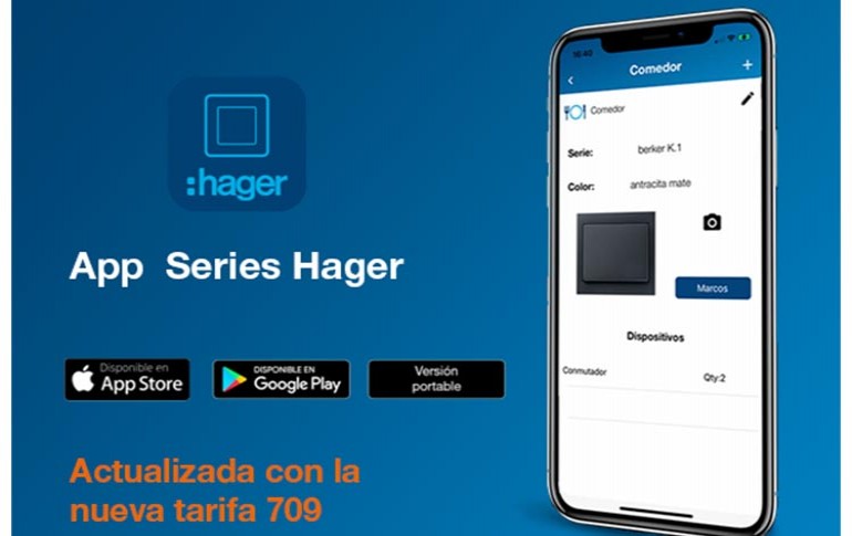 Llega la nueva App Series de Hager