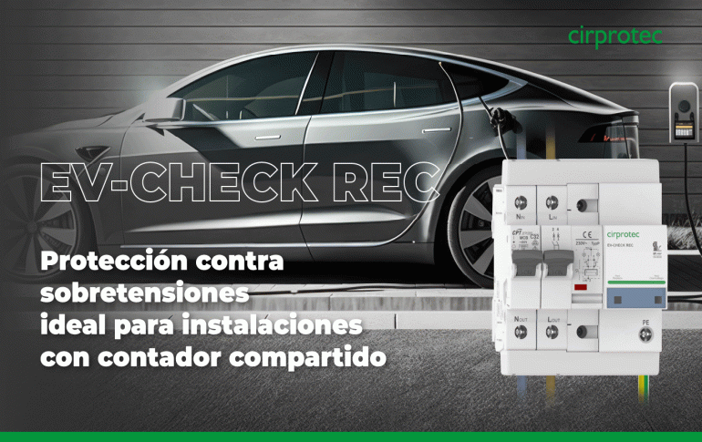 Cirprotec presenta el nuevo EV-CHECK REC