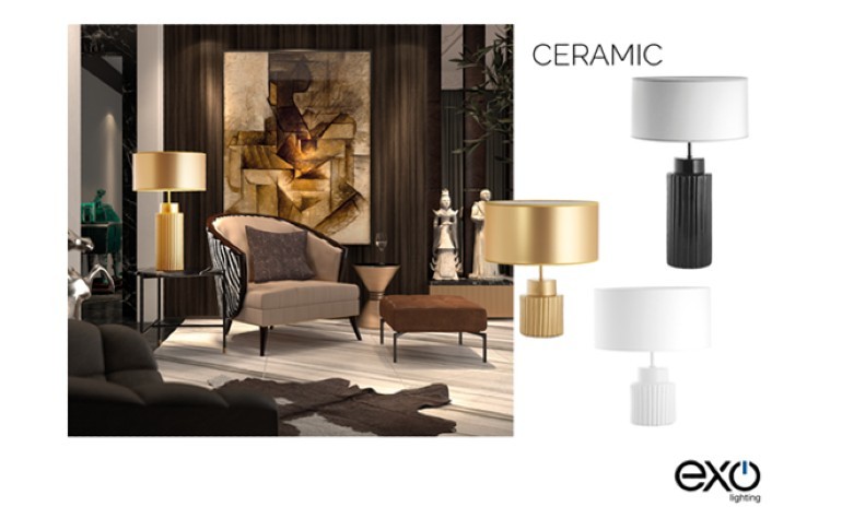 Novolux te presenta Ceramic, la nueva familia de luminarias de Exo Lighting
