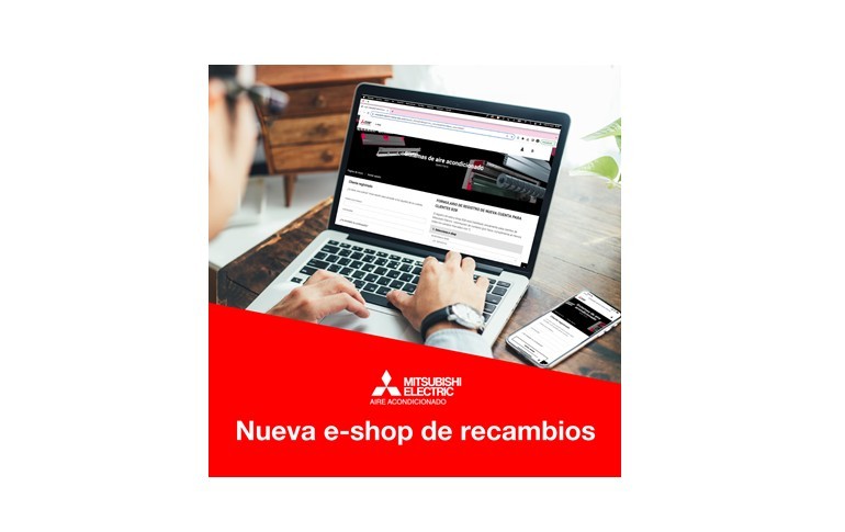 Mitsubishi Electric te presenta su nueva e-shop de recambios oficiales para profesionales.