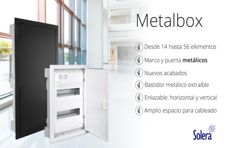 Las nuevas cajas de distribución Metalbox de Solera