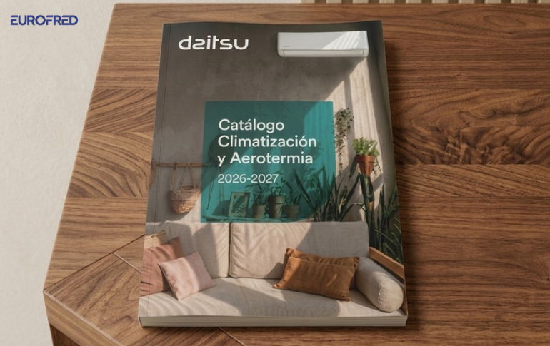 EUROFRED presenta el nuevo catálogo Daitsu 2026–2027 con soluciones eficientes y versátiles para todo tipo de proyectos