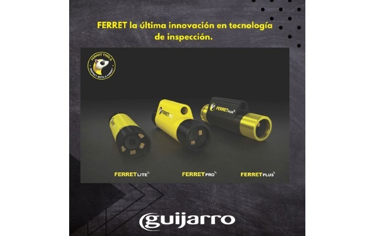 Nuevas cámaras de inspección Ferret Tools de Guijarro Hermanos