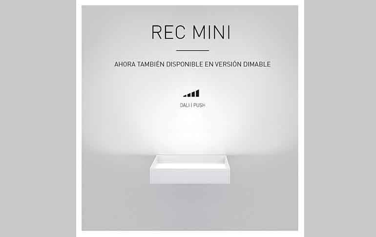 REC MINI de Arkoslight, ahora dimable