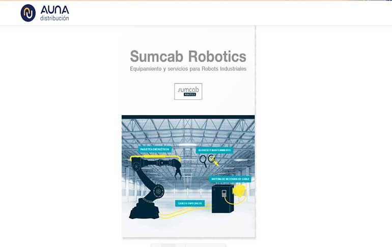 Nuevo catálogo de Sumcab Robotics