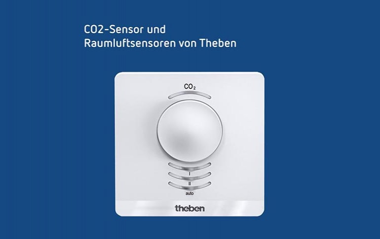 Nuevo sensor de aire interior CO2 AMUN de Theben