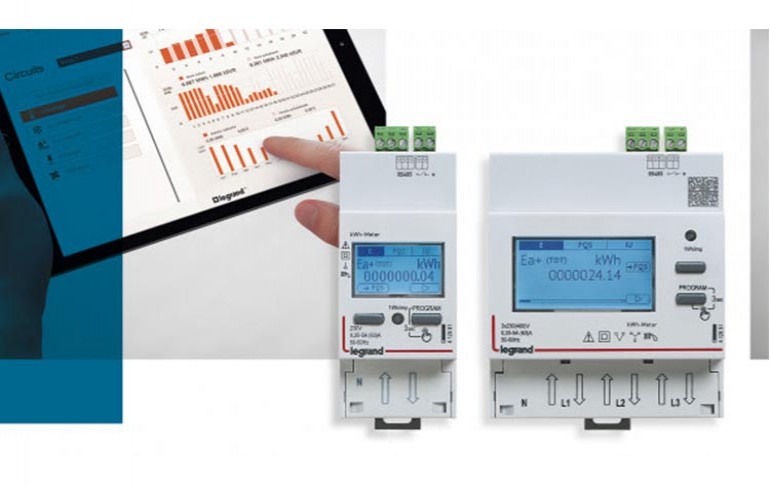 Nueva gama de contadores de energía inteligentes EMDX3 de Legrand