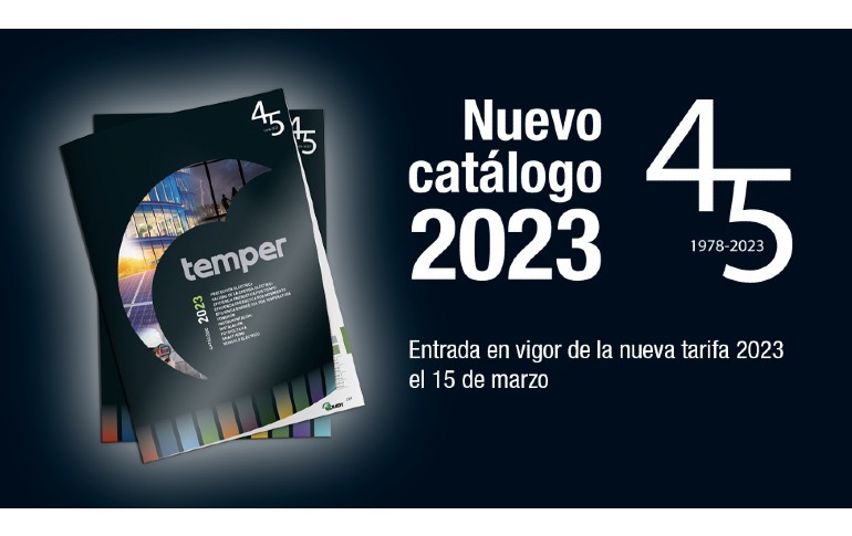 Temper ha lanzado su nuevo catálogo 2023