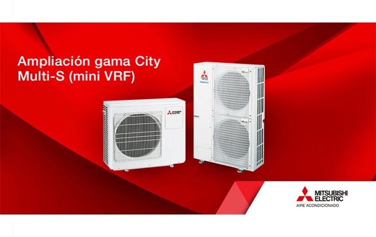 Mitsubishi Electric amplía su gama City Multi-S