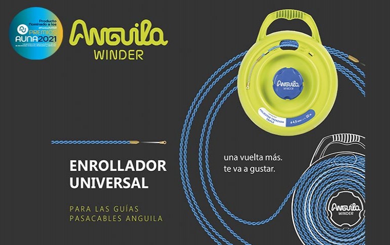 Nuevo enrollador universal Anguila Winder