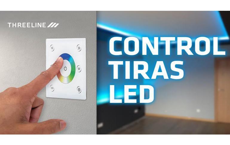 Soluciones de control para tiras LED de Threeline