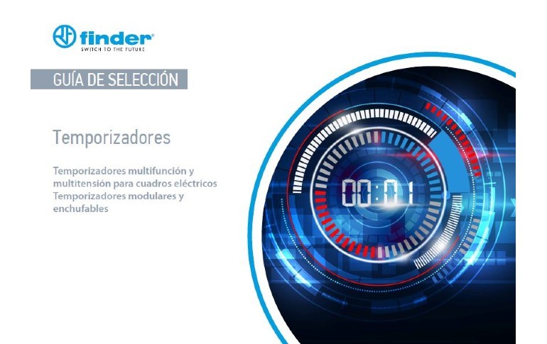 Nueva guía de selección de temporizadores de FINDER