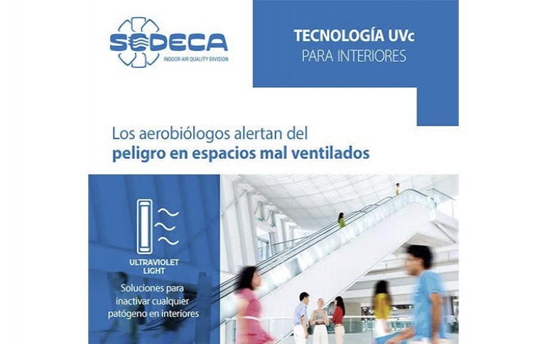 Tecnología UVc para interiores de SODECA