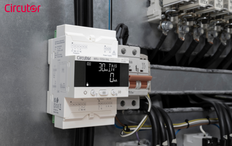 CIRCUTOR incorpora el nuevo relé diferencial WRU-100A para reforzar la protección y continuidad del suministro eléctrico