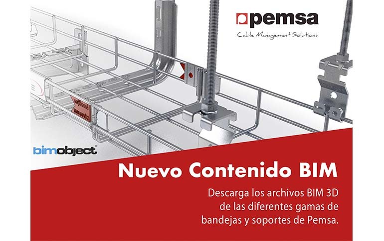 Accede a todos los archivos bim 3D de Pemsa