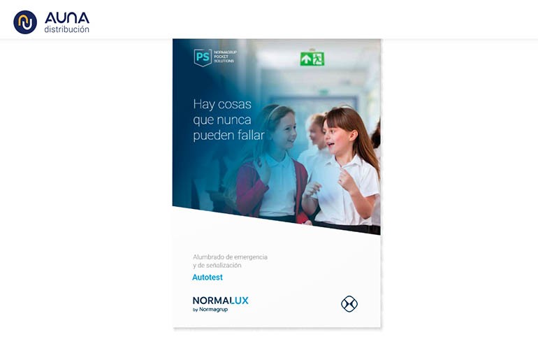 Nuevo catálogo Autotest NormaLux de Normagrup