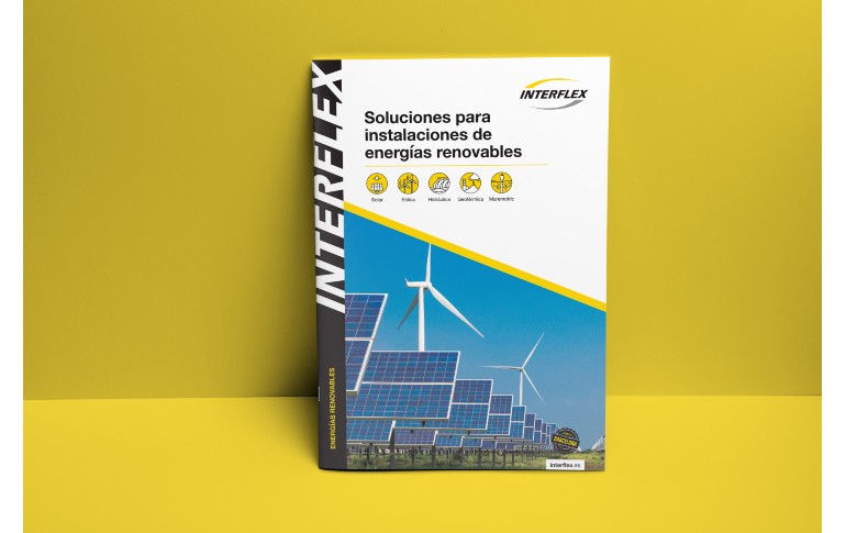 Catálogo INTERFLEX de soluciones para cables eléctricos en instalaciones de energías renovables