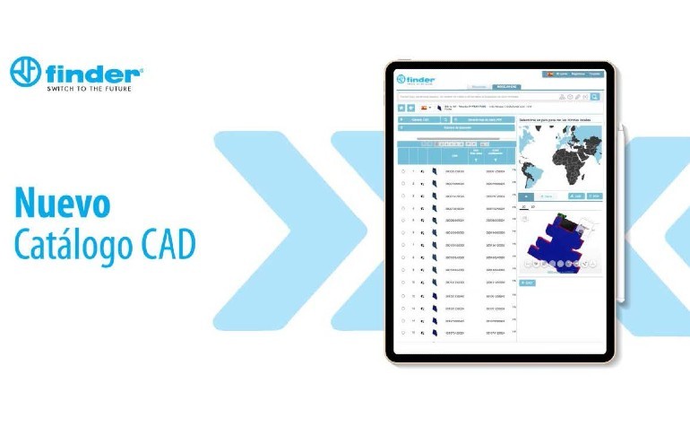 Finder te presenta su nuevo catálogo CAD en PARTCommunity