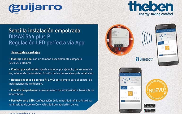 Guijarro cuenta con el nuevo DIMAX 544 plus de Theben