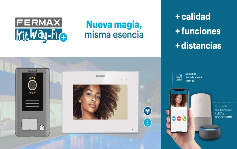 FERMAX innova con el lanzamiento del KIT WAY-FI PLUS