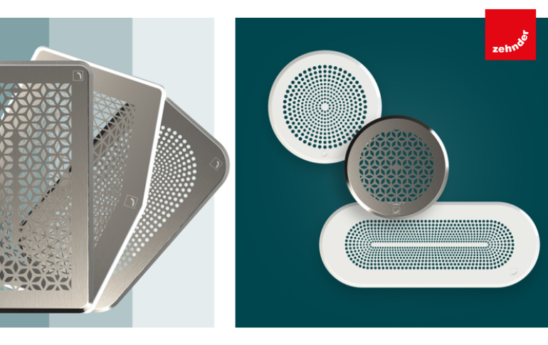 ZEHNDER renueva ComfoGrid con dos líneas de rejillas de diseño que combinan estética y eficiencia