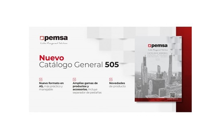 Pemsa lanza su nuevo Catálogo General en un formato más manejable