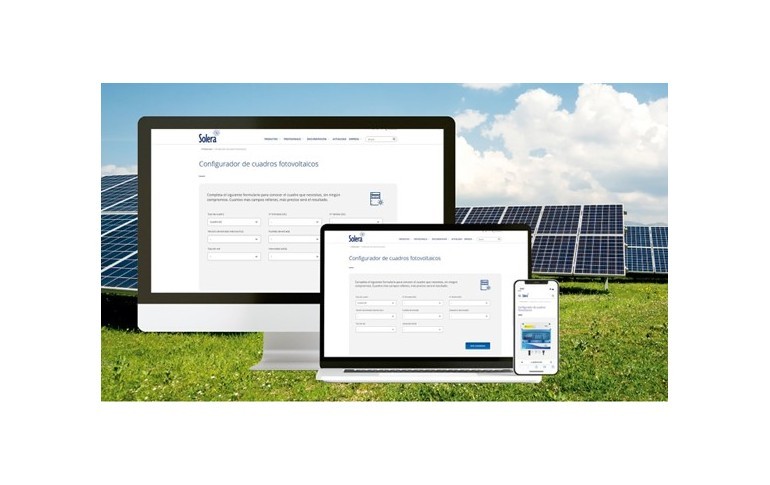 Nuevo configurador de cuadros para instalaciones fotovoltaicas de Solera